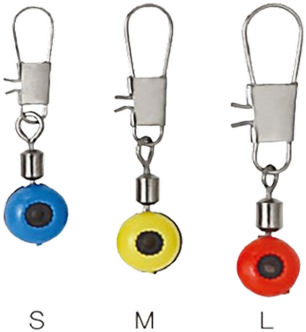 롤링 유동도래 구슬타입 빅막대찌용 백경 정품 BK3036 낚시소품, 1개, S