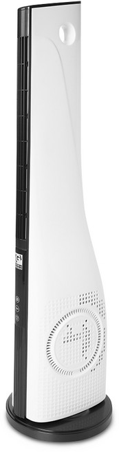 일렉트로지 저소음 스탠드 타워형 날개 없는 가정용 리모컨 선풍기, GEF-CF680R