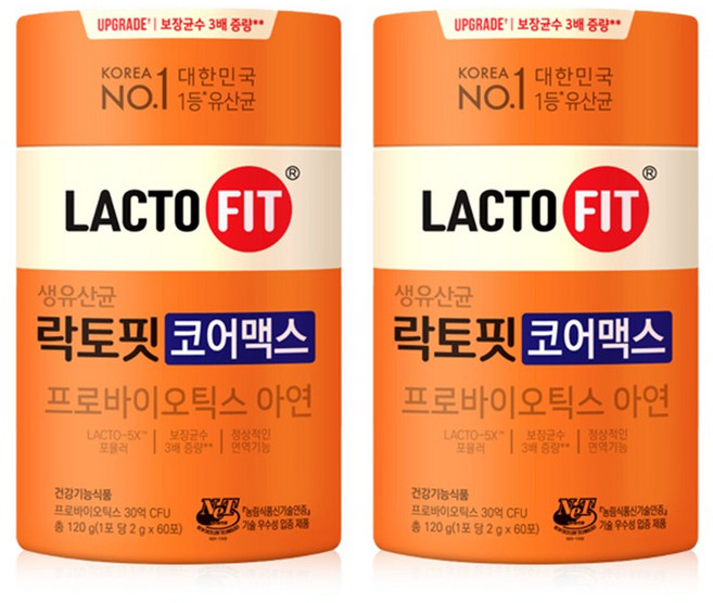 LACTO FIT 升級增強版 益生菌, 120g, 2套