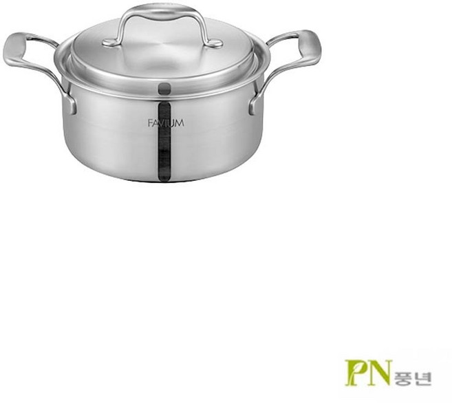 포유박스 PN풍년 파비움 5PLY 깊은 양수냄비 18cm 양수냄비20cm 양수냄비24cm 양수냄비24 양수냄비20 스텐양수냄비