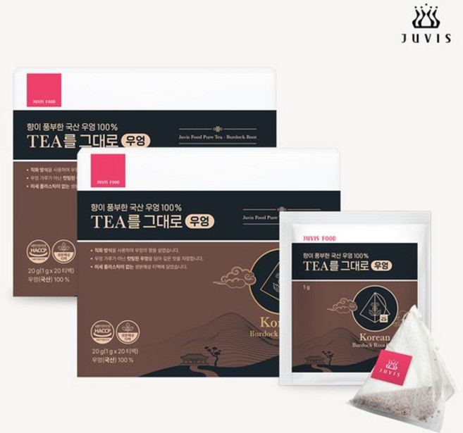 TEA를 그대로 (우엉) 20포 X 2팩, 없음, 20g, 20개입