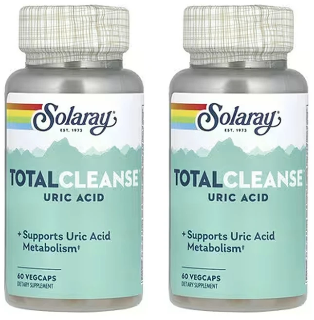 쏠라레이 토탈 클렌즈 Total Cleanse 요산 베지 캡슐 60정 2통, 2개 - 쿠팡