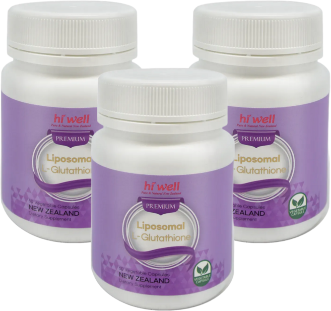 하이웰 리포좀 글루타치온 60캡슐 뉴질랜드 직구 3통, 3개, 60정