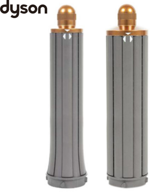 [공식정품]다이슨 에어랩 배럴 양방향 사용 롱 배럴 30MM 40MM 골드