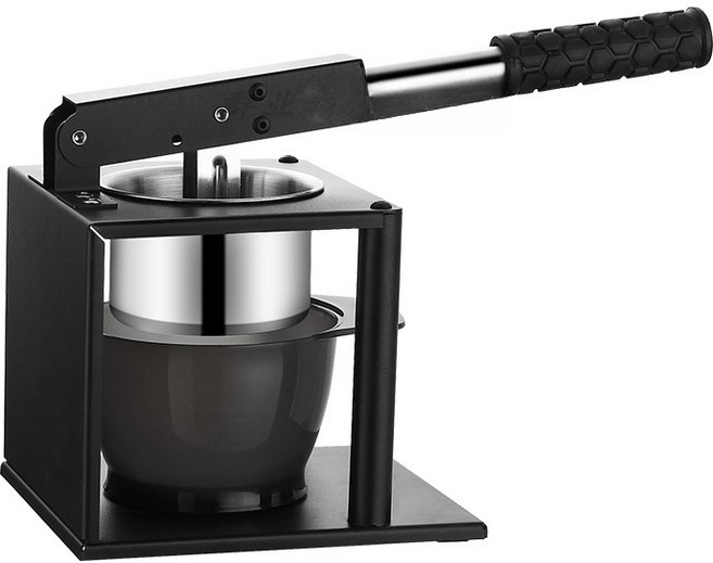 수동 기름 짜는 기계 가정용 착유기 스텐 들기름 참기름 짜기 프레스 압착 오일 소형 다용도, B. 블랙 (304스텐)