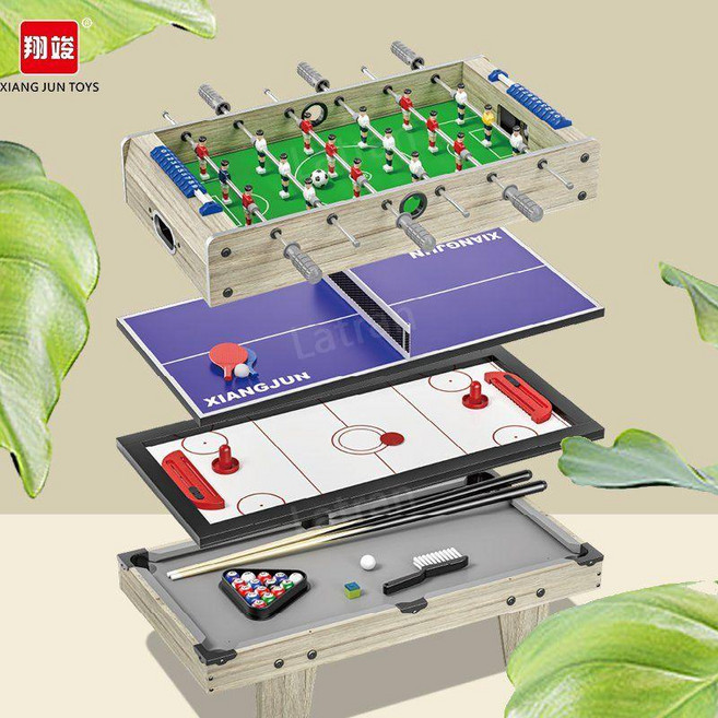 올인원 스포츠 보드게임 포인원 당구탁구축구하키, 1개, E. 90CM 숏다리 (2.5CM 볼 포함)