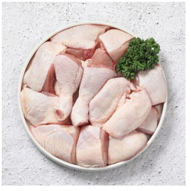 (신선집중) 두메산골 신선한 냉장 생 닭가슴살 1kg+1kg, (신선집중) 두메산골 닭볶음탕용 냉장 닭 절단육 1kg