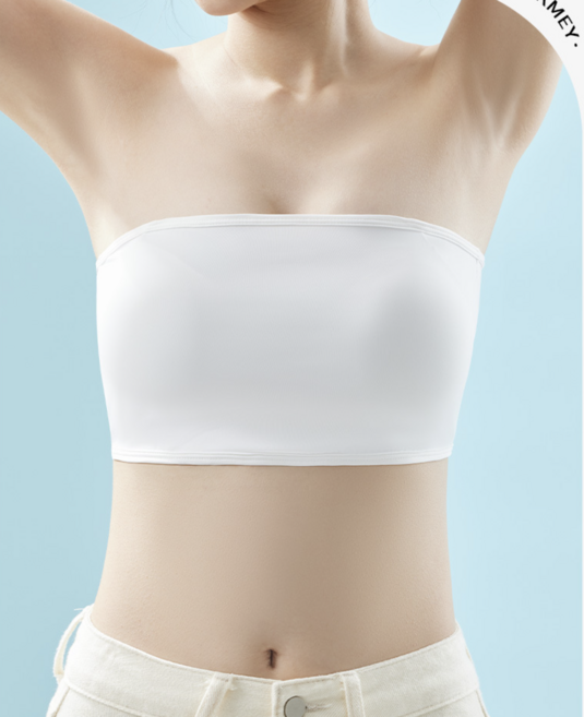 딜리빌리 튜브탑 브라탑 오프숄더 누브라 끈없는 브라 노와이어 속옷
