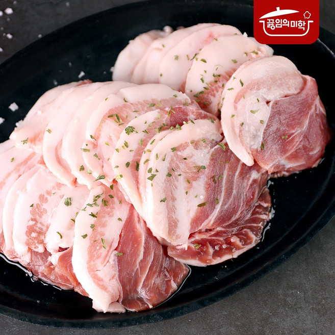 [끓임의미학] 구이용 돼지고기 두항정살(2인분), 4개, 300g