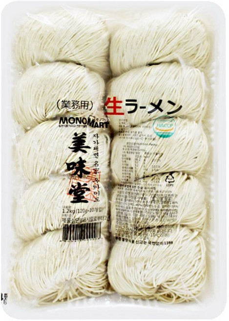 주식회사 모노링크 우마이도생라멘 1.2kg (120g*10ea), 1개