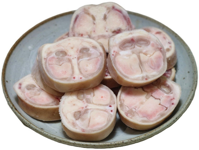 [도축장 당일직송] 한우 100% 우족 6kg 전후 약한마리분 당일작업 당일발송 우족탕 우족찜 신선 암소우족, 1개