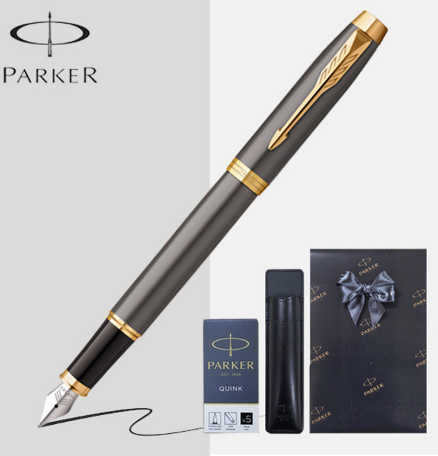 파카 만년필 아이엠 코어 [기프트세트/무료선물포장], 락카 그레이 GT, F촉(보통촉)