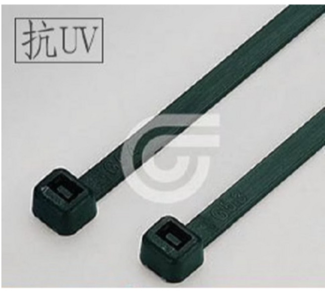 謙斌實業 太陽能工程專用 抗UV耐候束帶 GT-300HDUVB 300mm長 7.6mm寬, 1個