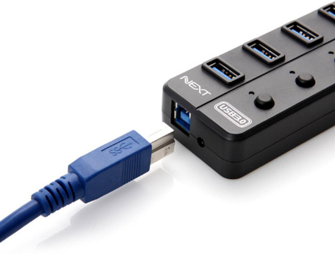 넥스트 넥스트 NEXT-704U3 USB3.0 허브 4포트 유전원 아답터포함, 1개