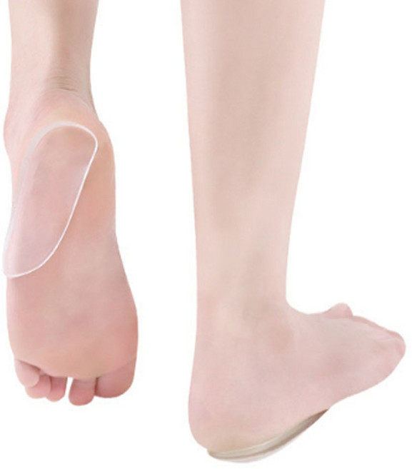 세트구성 실리콘 오다리 깔창 오다리 패드 실리콘 휜다리 요족 안짱다리 깔창, 1세트