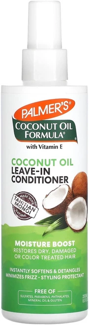 파머스 코코넛 오일 포뮬러® 비타민 E 함유 코코넛 오일 리브인 컨디셔너 250ml (8.5 fl oz) PAL-03313 - 쿠팡