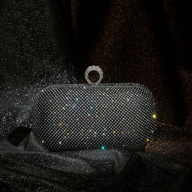 보석 파티용 클러치 큐빅 드레스백 미니백 핸드백