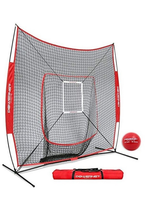 야구 타격 훈련 연습 그물 타자 연습 훈련용, D, 1개