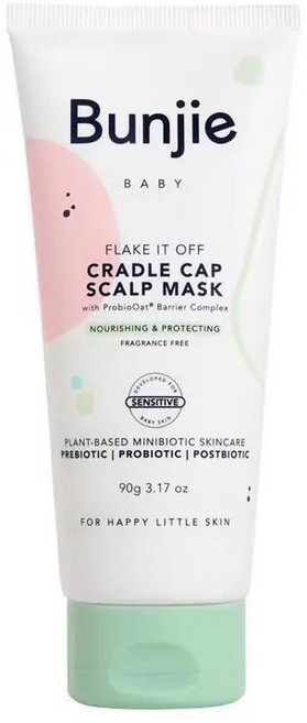 호주 번지 Bunjie Cradle Cap Scalp Mask 어린이 크래들 캡 스칼프 헤어 마스크, 2개, 90g