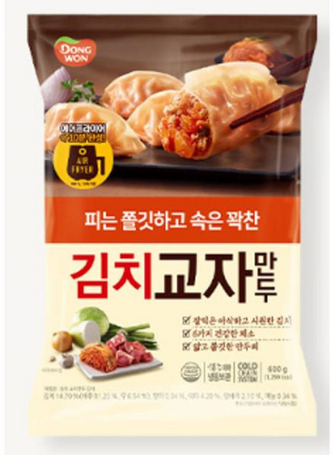동원 김치 교자만두 600g 6개