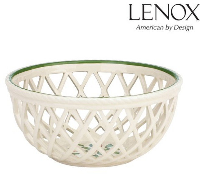 [레녹스] 홀리데이 오픈 위브 바스켓 1P, 1개, 없음