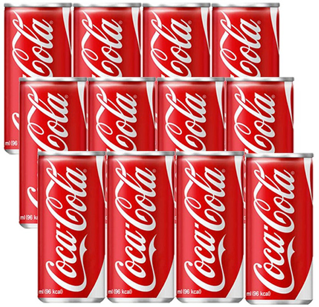 코카콜라, 215ml, 12개