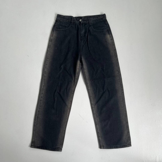 MKST.STUDIO 漸層牛仔寬褲