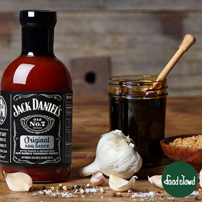 JACK DANIELS 잭 다니엘 오리지날 바베큐 소스, 553g, 12개 - 쿠팡