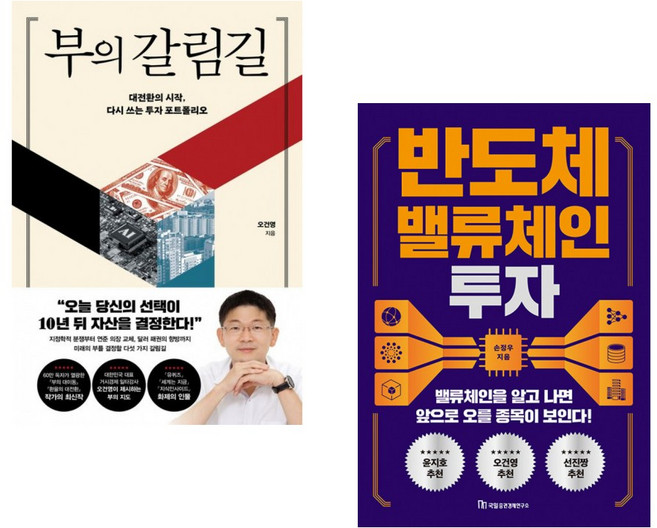 (오건영) 부의 갈림길 + (손정우) 반도체 밸류체인 투자 (전2권)