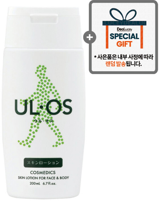 우르오스 남성용 올인원 모이스처라이저 스킨로션 (지복합성 피부용 산뜻한 워터 타입) + 스네일 모이스쳐 로션 2g, 1개, 200ml