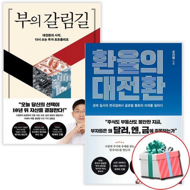 부의 갈림길+환율의 대전환 세트 신간 오건영 경제전망도서 올해의 책 전2권 사은품증정