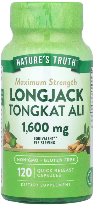 아이허브 네이처스 트루스 롱잭 통캇알리 1600mg 캡슐 120정(개당 800mg), NTH12022, 1개 - 쿠팡