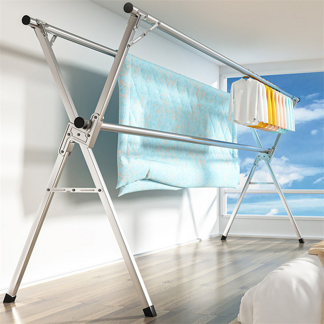 확장형 접이식 높이조절 스텐 빨래건조대 이불 건조대
