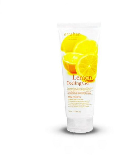 레몬 화이트닝 각질제거 필링젤 180ml 홈케어 피부관리 얼굴 각질 제거제 순한, 1개, 1g