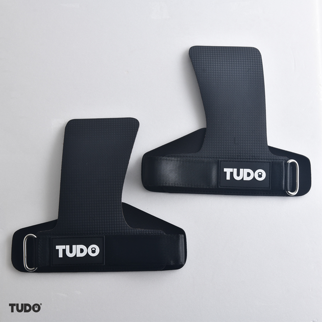 투도 크로스핏그립 풀업 턱걸이 헬스 손바닥보호대 머슬업, 1세트, 카본그립: 블랙 (Black)