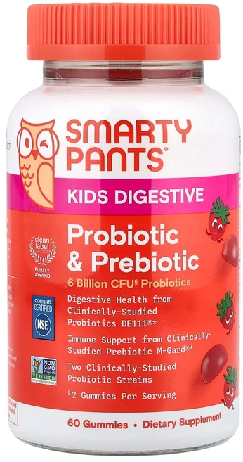 스마티팬츠 어린이 프리바이오틱 스트로베리크림 40억 60개 - 쿠팡