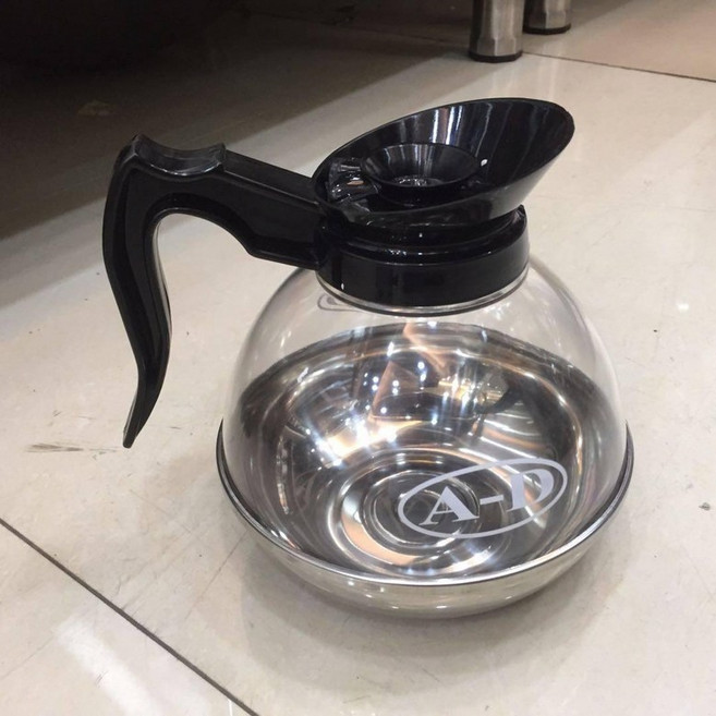 뷔페 2단 커피포트 워머기 리조트 보온기 주전자 업소용, 스카이블루, 기본 색상