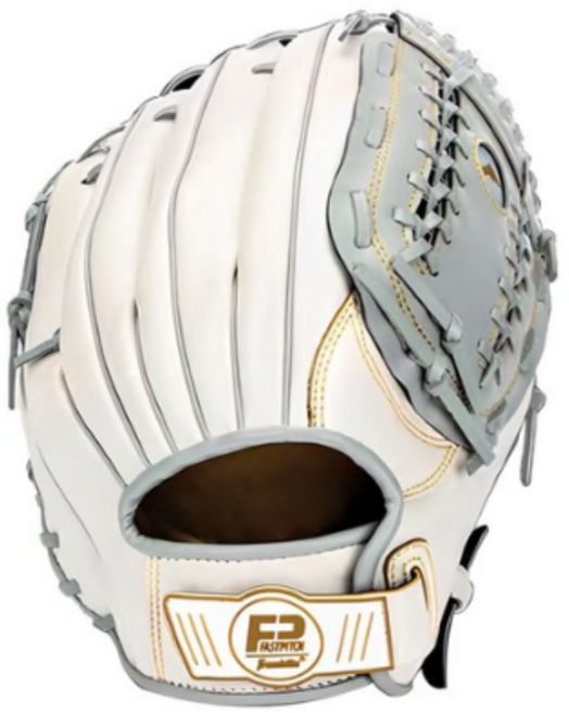프랭클린 FASTPITCH시리즈 글러브 우투용 22485, GRAY + WHITE 혼합, 10개