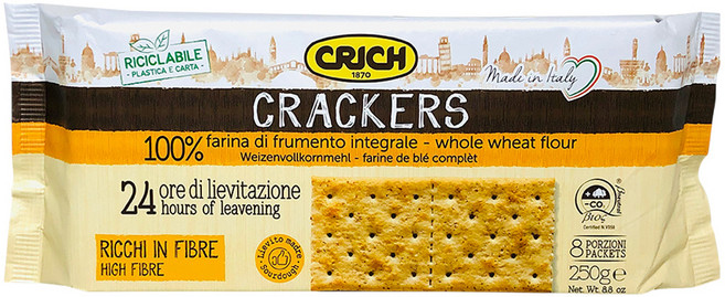크릭 크래커 통밀, 1개, 250g