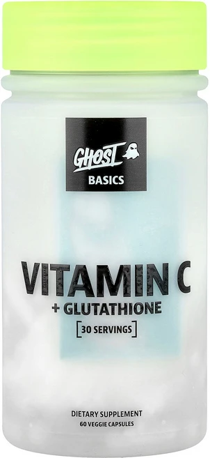 Ghost 고스트 비타민C 글루타치온 60 베지캡 활력 영양제, 1개 - 쿠팡
