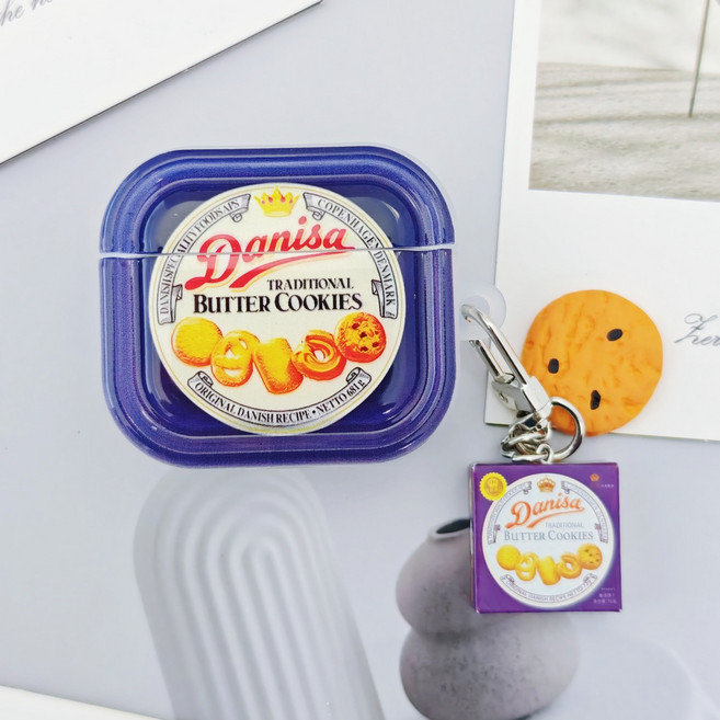 래미리아 에어팟 프로2 케이스 3 & 4세대 케이스 다니사 버터쿠키, 에어팟 4세대