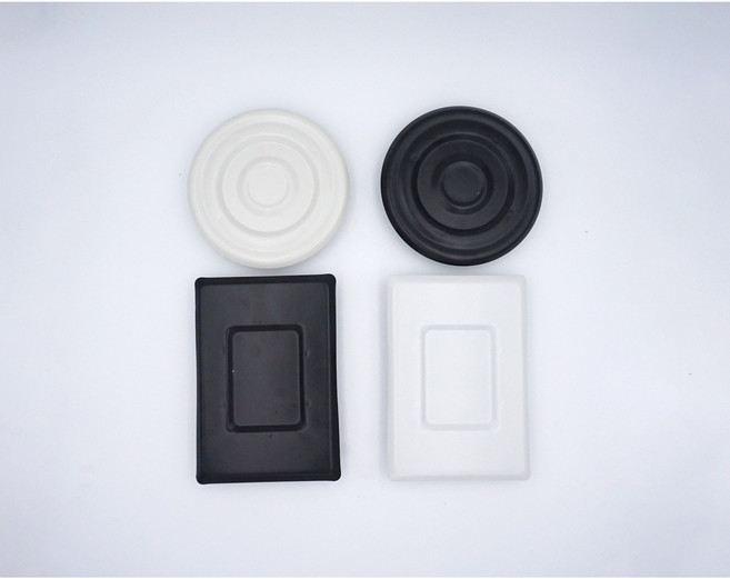 현관문 우유투입구 마개 방범문 구멍 커버 블랙 백색 주공아파트 우유커버, 4. 사각 커버 검정색