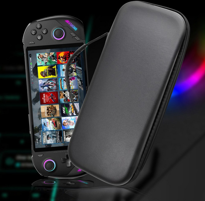 원엑스플레이어 케이스 투명 커버 가정용 원엑스플레이어2 방지 휴대용 게임기 프로, 검은색