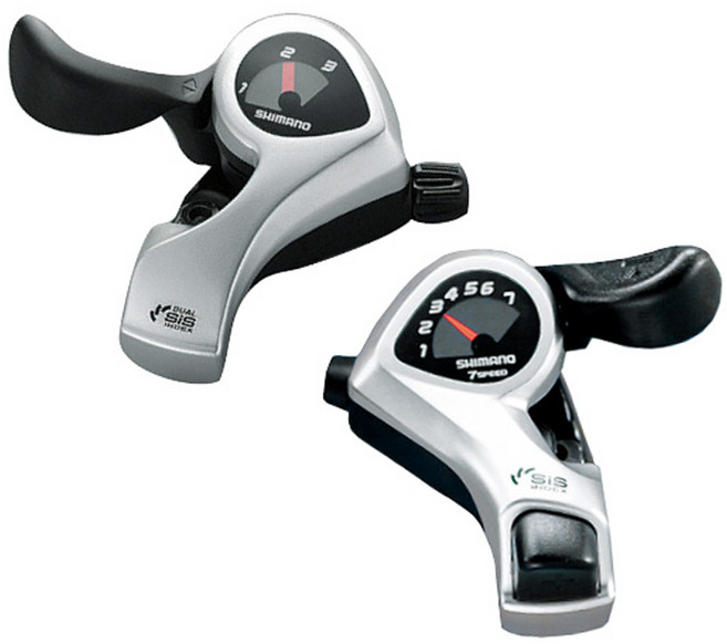 시마노 변속 레버 SL-TX50/3단 7단 SIS 자전거 변속기, 오른쪽, 1개