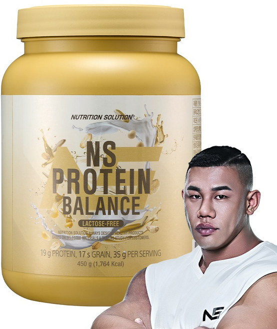 NS 프로틴밸런스 유당제로 락토프리 곡물맛, 1개, 450g