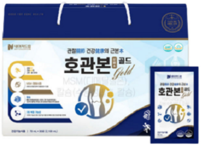 네이처드림 호관본 골드 30포 1박스, 70ml, 30개