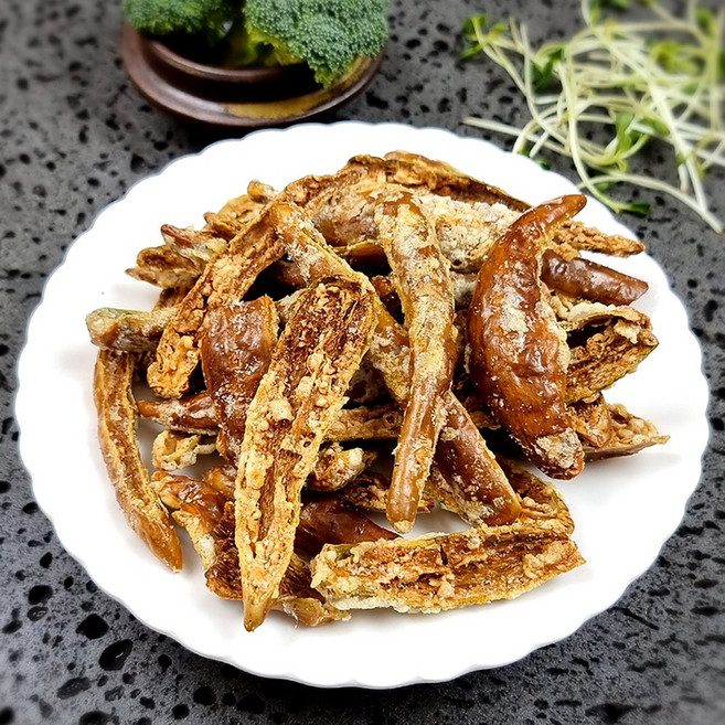 수제 설악산 청약고추부각 풋고추부각 맛 조절 가능 100g 130g 200g 250g, 일반 조미(소금.설탕 첨가), 청양(매운) 고추부각 100g, 1개