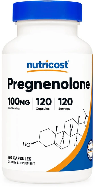 뉴트리코스트 프레그네놀론 100mg 120캡슐, 100 mg, 1개, 120정 - 쿠팡