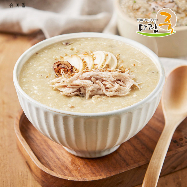 다림죽 보양 삼계죽 500g 2팩, 단품