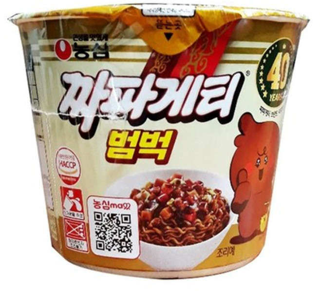 농심 짜파게티 범벅 70g 6컵 2박스